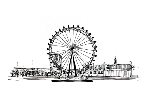 London Eye (Print)