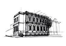 Load image into Gallery viewer, Banqueting House London Sketch Architectour Guide