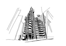 Load image into Gallery viewer, Lloyd&#39;s Building (Print)